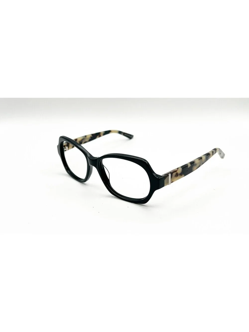 Ann Taylor Atp902 C01 Black White Tortoise Authentic Eyeglasses 51-15-130